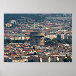 Póster Flakturm Augarten