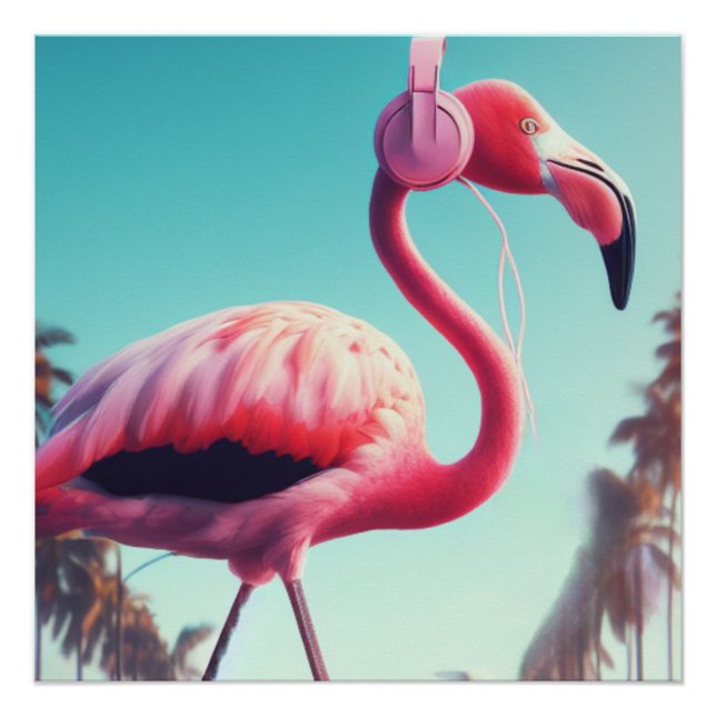Póster Flamand rose (Anverso)