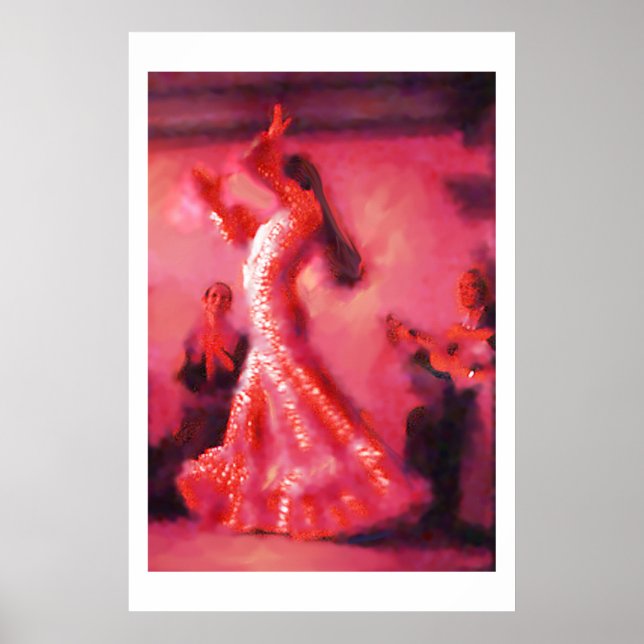 Póster Flamenca (Frente)