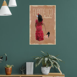Póster Flamenco Andaluz
