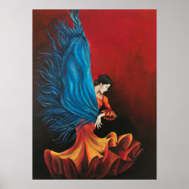 Póster Flamenco Dancer