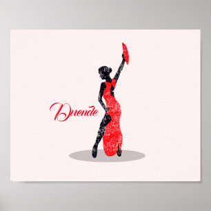 Póster Flamenco Dancer
