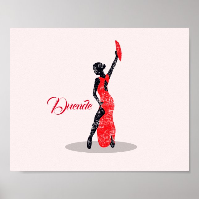 Póster Flamenco Dancer (Frente)