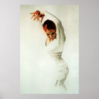Póster Flamenco Dancer