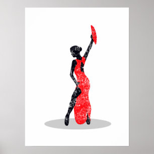 Póster Flamenco Dancer