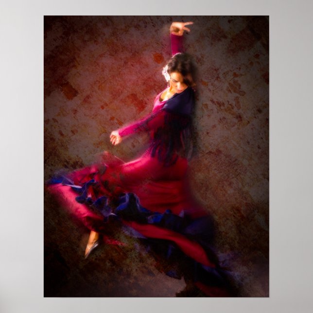 Póster Flamenco Dancer (Frente)