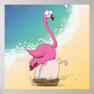 Póster Flamencos