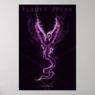 Póster Flames Speak
