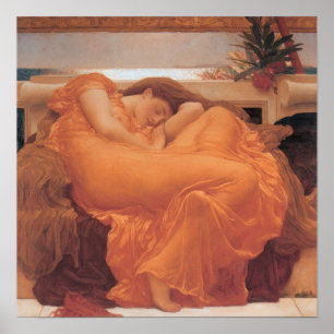 Póster Flaming June