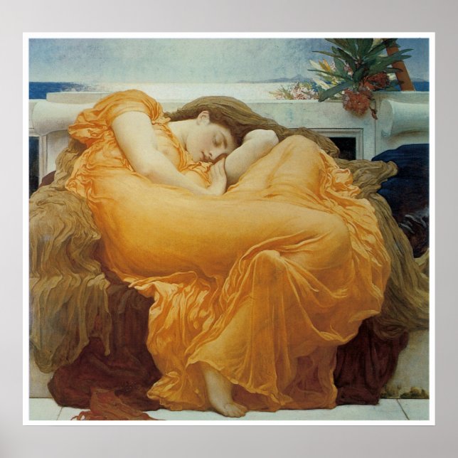 Póster Flaming June (Frente)