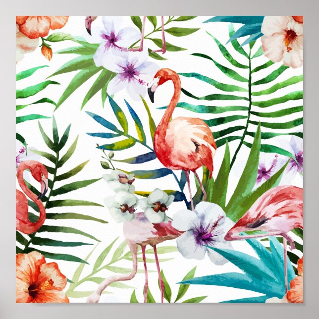 Póster Flamingo (Frente)