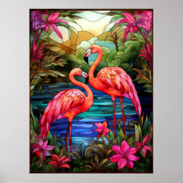 Póster Flamingo