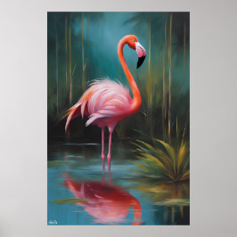 Póster | Flamingo | Arte