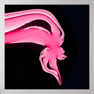 Póster Flamingo bailarín