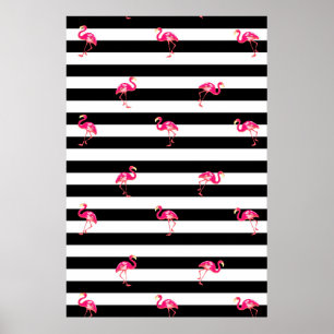 Póster flamingo, poster flamingo, poster de cocina,