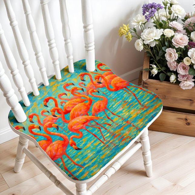 Póster Flamingo Wall Art Poster O Papel Decologo (This is a mockup, your design may appear larger/smaller depending on size purchased.)