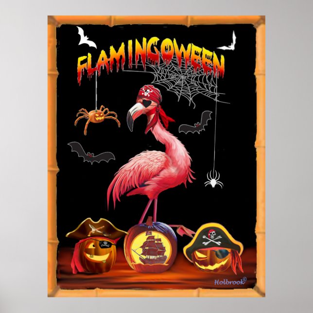 PÓSTER FLAMINGOWEEN (Frente)