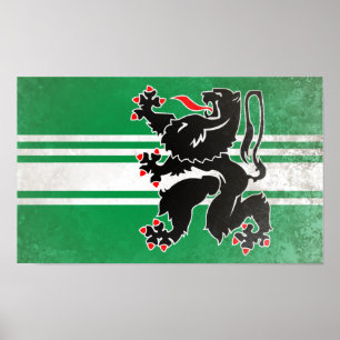 Póster Flandes del Este