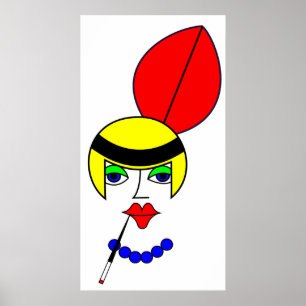 Póster Flapper - Roaring 20s