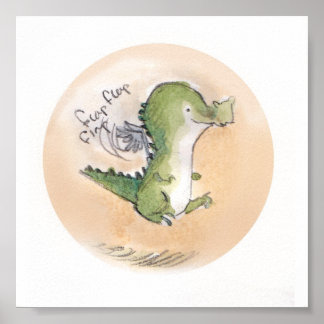 Póster Flappy Cuthbert Print