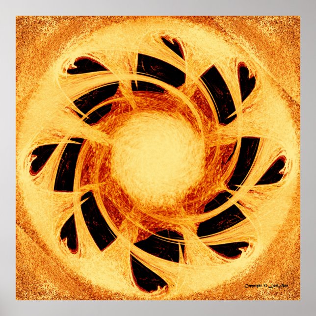 Póster Flare invertida (Frente)