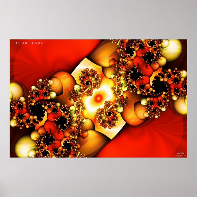Póster Flare solar (Frente)