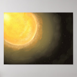 Póster Flare solar