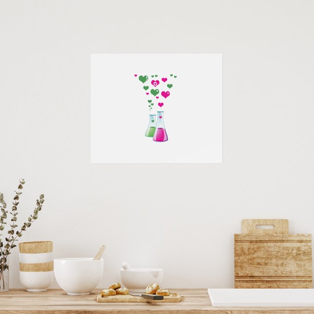 Póster Flask, Erlenmeyer, Beaker, Chemistry, Laboratory (Cocina)