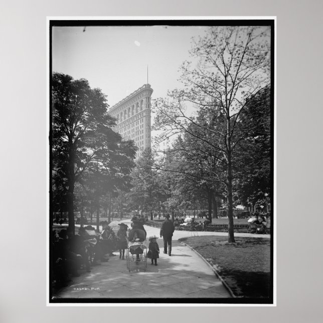 Póster Flatiron Bldg. - Nueva York - 1905 (Frente)