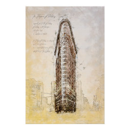 Póster Flatiron Building