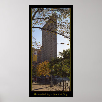 Póster Flatiron Building - New York City