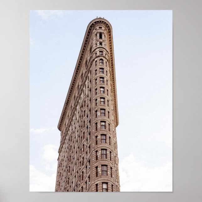 Póster Flatiron building postcard (Frente)