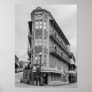 Póster Flatiron Flats Eureka Grayscale Poster
