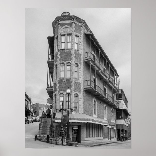 Póster Flatiron Flats Eureka Grayscale Poster (Frente)