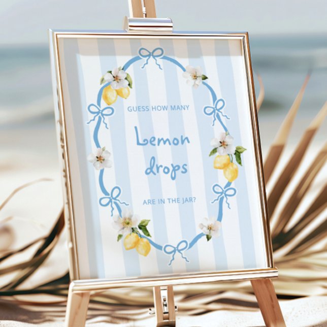 Póster Flauces azules de limón mediterráneo adivinan cuán (Subido por el creador)