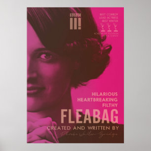 Póster Fleabag Phoebe WallerBridge comedia británica al