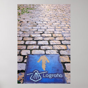 Póster Flecha amarilla