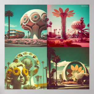 Póster Flechas de mañana utópicas - (Con el logotipo de l