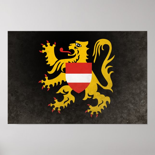 Póster Flemish Brabant (Frente)