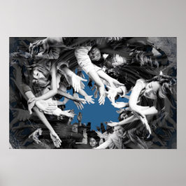 Póster Flesh Tornado Wall Art Imprimir Poster Spiful