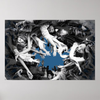 Póster Flesh Tornado Wall Art Imprimir Poster Spiful