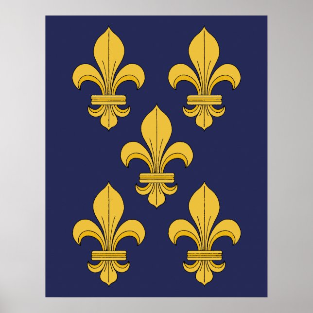 Póster Fleur-de-lis (Frente)