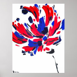 Póster Fleur éclatée