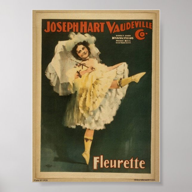 Póster Fleurette (Frente)