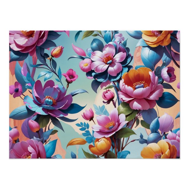 Póster Fleurs (Anverso)