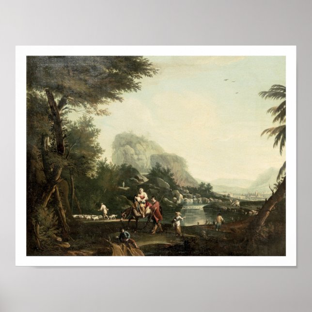 Póster Flight into Egypt (Frente)