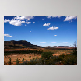 Póster Flinders Ranges fuera de Australia