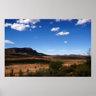 Póster Flinders Ranges fuera de Australia