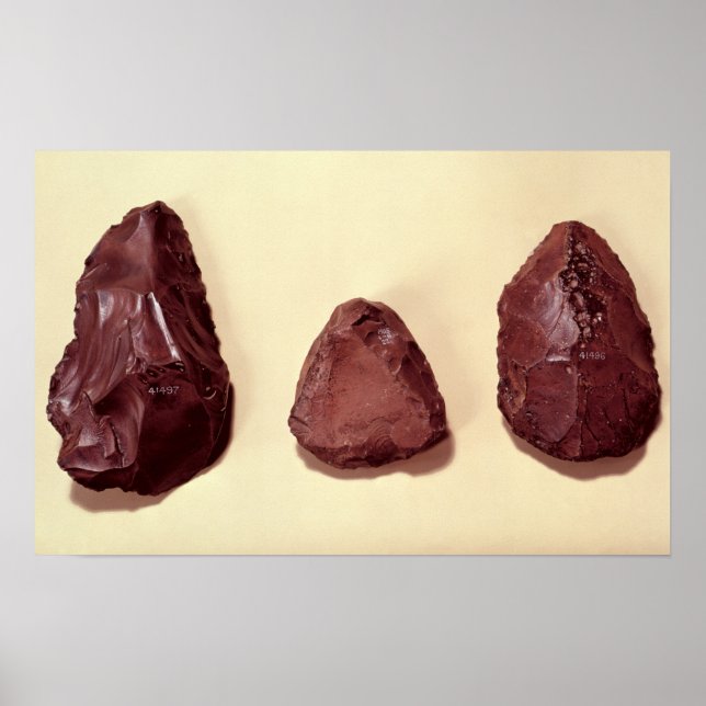 Póster Flint axe heads (Frente)