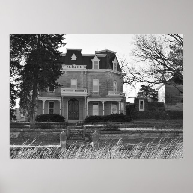 Póster Flint HIlls de Kansas poster (Frente)